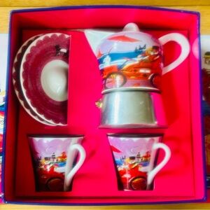 Brandani Ceramic Moka Set